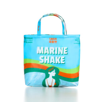 Marine Shake 마린쉐이크 업사이클링 에코백 파우치